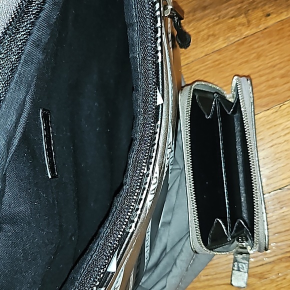 Balenciaga BAG + WALLET Silver Stripe Leather Explorer Belt Waist Fanny Chest - Picture 17 of 17